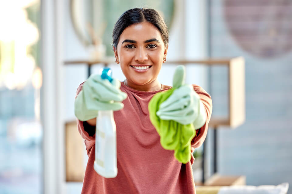 The advantages of hiring residential cleaners include saving time and money.